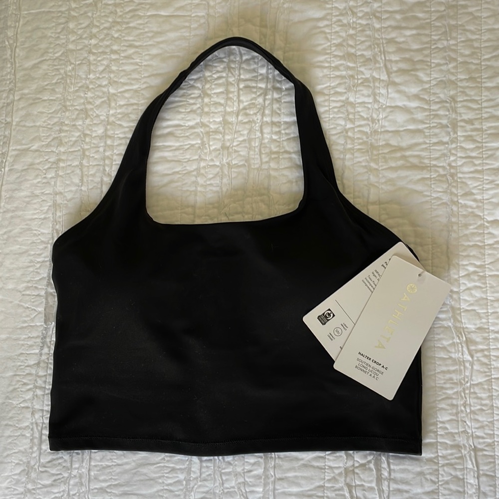 *NWT* Athleta Crop Halter top